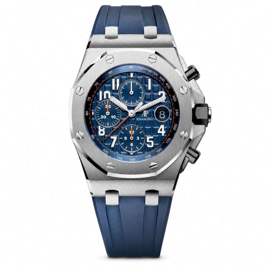 Audemars Piguet Royal Oak Offshore Chronograph Steel Blue Dial 42mm