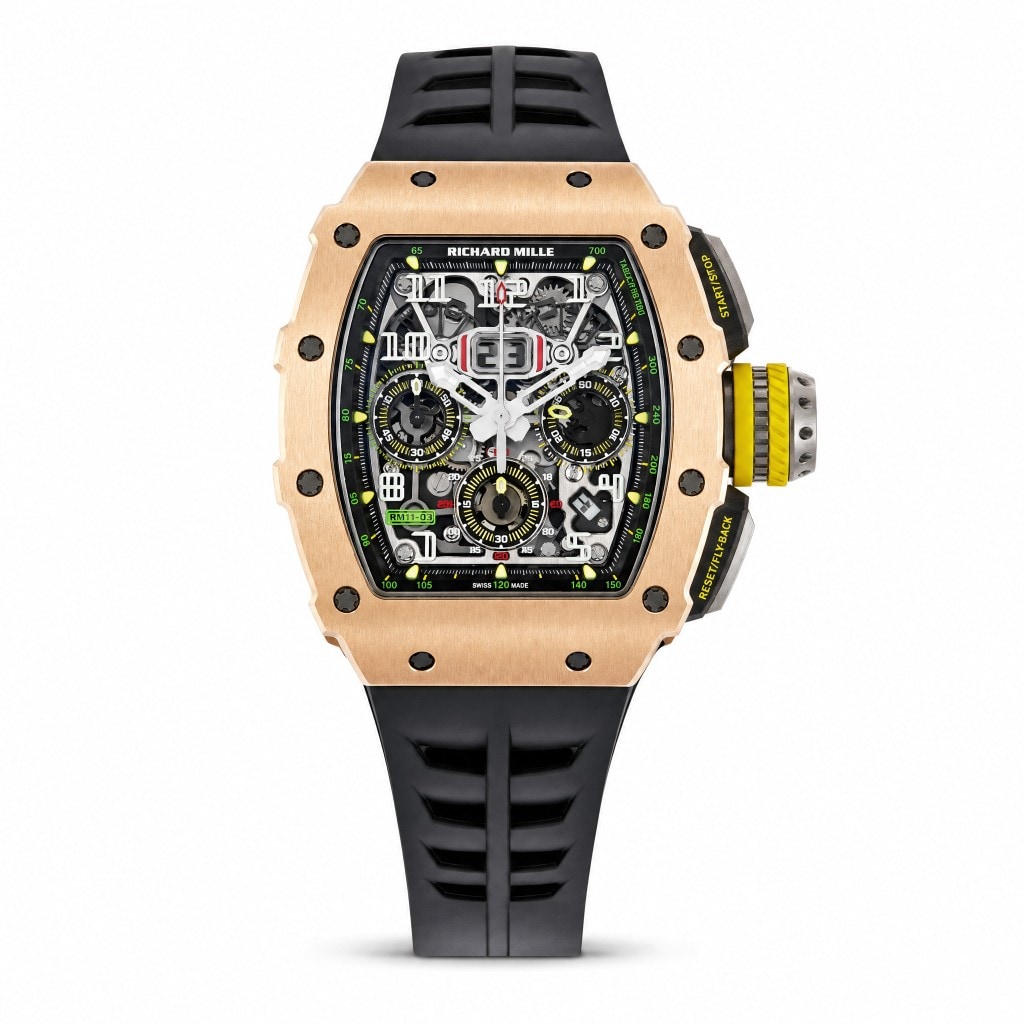 Richard Mille RM 11-03 Flyback Chronograph Rose Gold 50mm