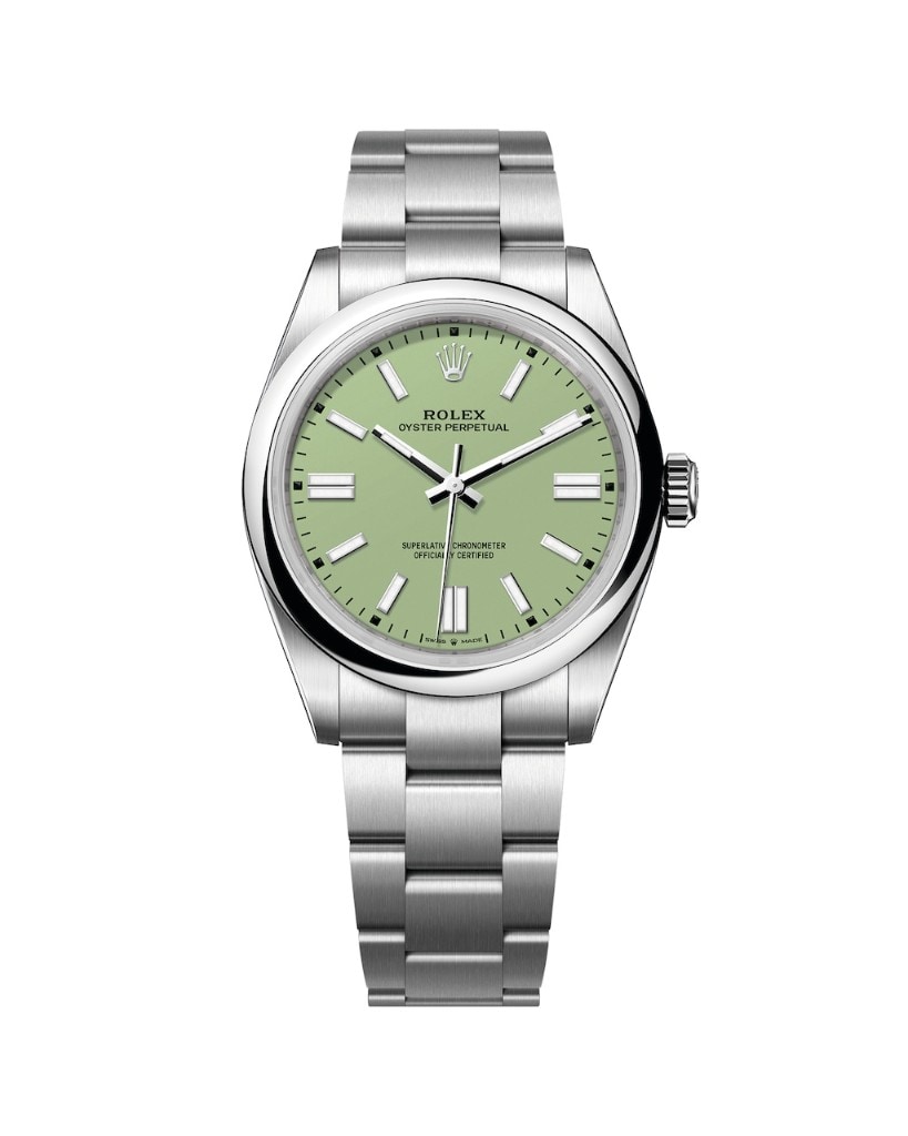 Rolex Oyster Perpetual 41 Green Dial 41mm